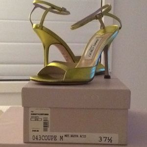 Jimmy Choo Coupe Met. Nappa Acid Shoes